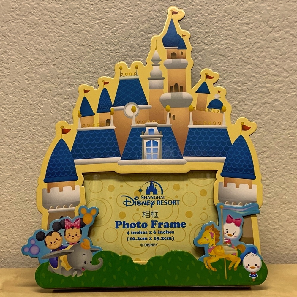 Disney Park Mickey & Friends Cutie Castle Picture Frame from Shanghai Disneyland
